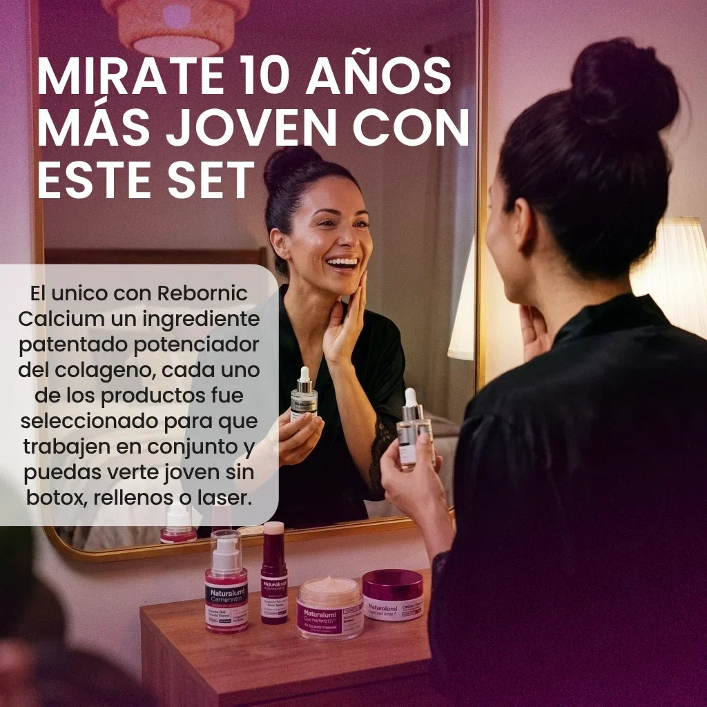 Set Potenciador de Colágeno · Rutina Coreana de Calcio