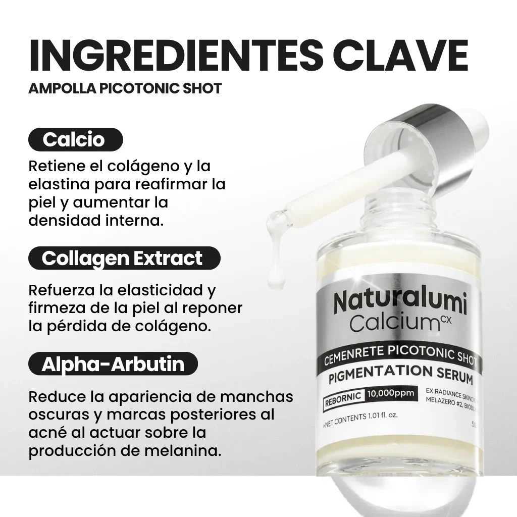 Set Potenciador de Colágeno · Rutina Coreana de Calcio