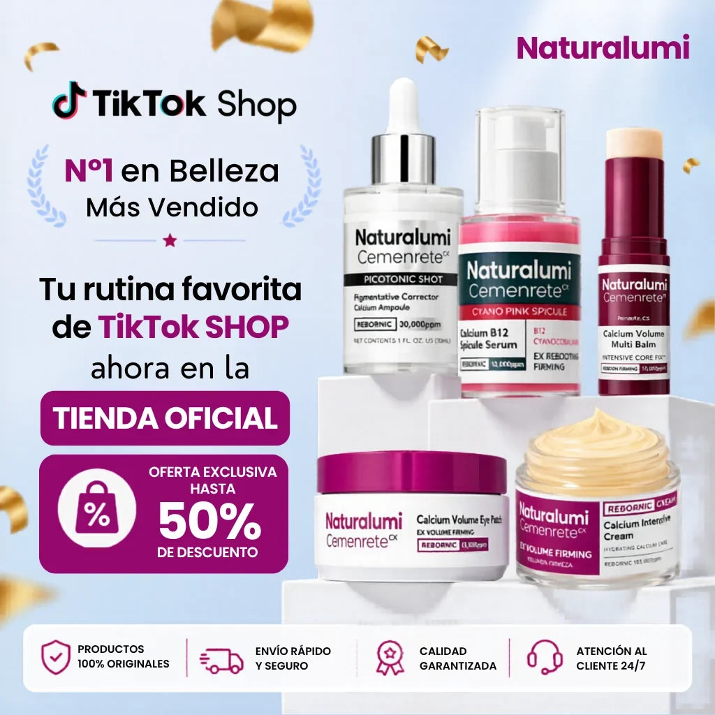 Set Potenciador de Colágeno · Rutina Coreana de Calcio